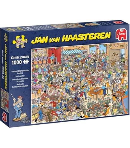 専用ジグソーパズル 1000ピースJan van Haasteren 2点セット Amazon.com: Jumbo Jan Van Haasteren The Zoo Puzzle (1000