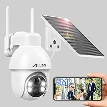 500万画素対応・360°全方位監視】防犯カメラ 屋外 ワイヤレス モニター付き Amazon.co.jp: 【500万画素・360°広角撮影・双方向通話】A-ZONE