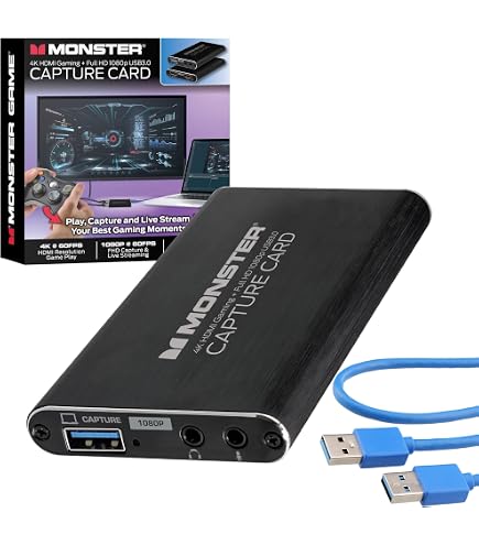 Amazon.co.jp: 4K HDMI Video Capture Card, Cam Link Game Capture