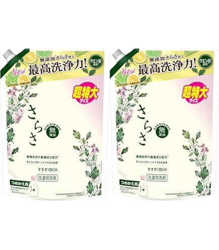 さらさ洗剤ジェル つめかえ用 超ジャンボ1680g