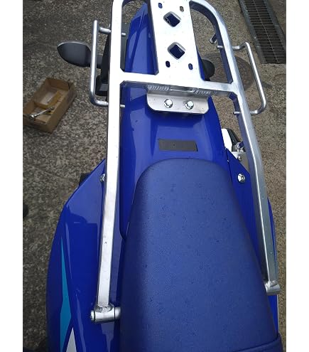 Amazon | kenwellリアキャリアWR125Rスチール（ブラック）型式DE14J