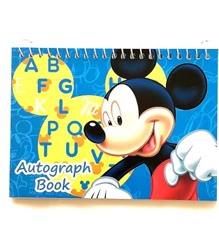 Amazon.co.jp: ミッキー＆フレンズ ノート サイン帳 ディズニー