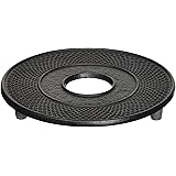 岩鋳 Iwachu 釜敷 丸アラレ 大 黒 ⌀13.5cm 南部鉄器 17002