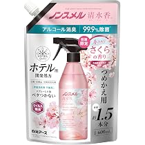 Amazon.co.jp: ノンスメル清水香 さくらの香り つめかえパウチ 600mL
