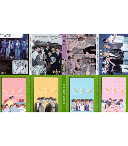 Amazon.co.jp: TXT グッズ フォトメッセージカード 56枚 トレカ カード