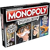 Monopoly Cheaters Edition Board Game for Families and Kids, Family Game for 2-6 Players