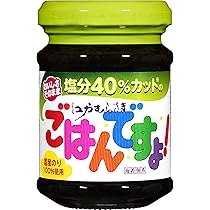 Amazon | 桃屋 塩分40%カットのごはんですよ! 105g 【減塩 塩分カット