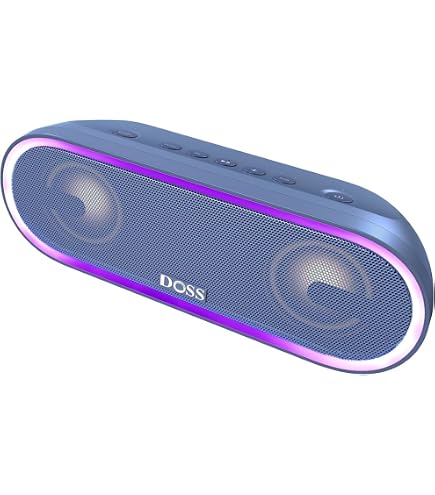 Amazon.co.jp: DOSS SoundBoxPro+ P400 Bluetooth Speaker (Pink