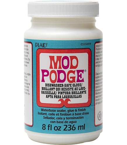 Mod Podge Diamond Top Coat Acrylic Sealer, 237 Ml (8 Oz), Glänzendes Finish Für Diamant-Malerei & Bastelprojekte