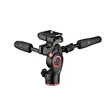 マンフロット(Manfrotto) 3ウェイ雲台 ビデオ雲台 トラベル雲台 befree 3ウェイライブ雲台 折りたたみ式 小型 スチル・ムービー兼用 動画撮影 ムービー撮影 ブイログ ユーチューバー フルードドラッグシステム MH01HY-3W