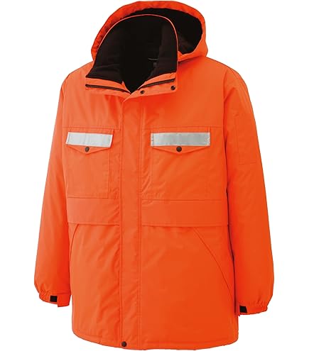 Amazon.co.jp: [ミドリ安全] 防寒服 長袖 ブルゾン 男女兼用 高視認