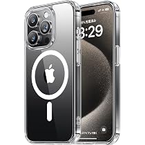 Amazon.co.jp: NIMASO iPhone15Pro用ケース MagSafe対応 クリア 黄変