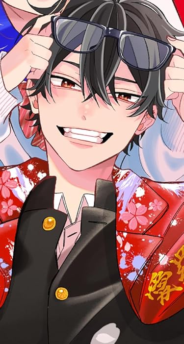メガネ、時々、ヤンキーくん  iPhone/Androidスマホ壁紙(744×1392)-1 - 壱倉 煖（いちくら だん）