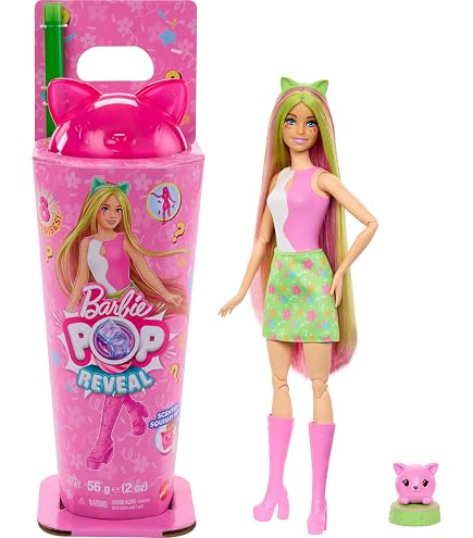 Barbie Color Reveal Ballerina Series Doll Accessories, 6 Balletcore-Inspired Sur