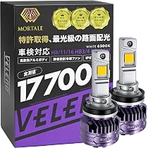 Amazon.co.jp: VELENO MORTALE 実測値 17700lm LED フォグランプ 特許