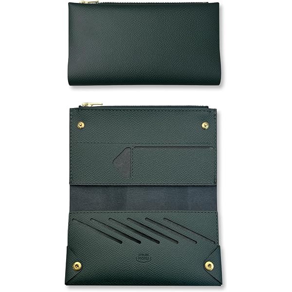 Amazon | [ATELIER MOKU] 小さく薄い長財布UNO ver.2 ノブレッサカーフ