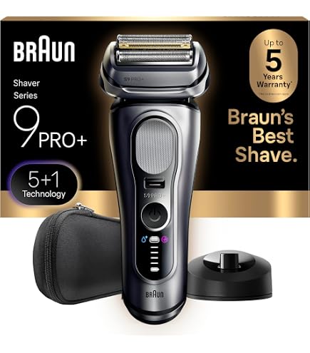 Amazon.co.jp: Braun Series 9 PRO+ 男性用電気シェーバー 5つのプロ