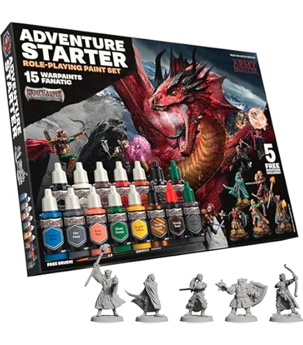 Reaper Fire And Brimstone Fiery Reds Paint Set - 6 Acrylic Hobby Paints For Miniatures