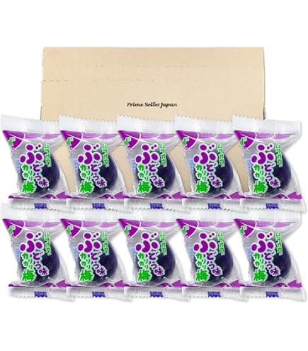 Amazon | 村岡食品 ぶどう味 カリカリ梅 1粒 ×35袋セット PSJBOX 大