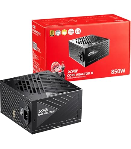 Amazon | XPG Core Reactor II モジュラーPSU:ATX3.0-80 Plus ゴールド