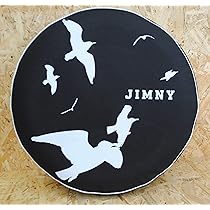 Amazon | ジムニー専門店たるしる スペアタイヤカバー 空鳥柄