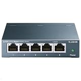 TP-Link 5ポート スイッチングハブ 10/100/1000Mbps ギガビット 金属筺体 設定不要 メーカー保証ライフタイム保証 TL-SG105