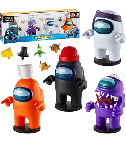 Among Us Crewmate Figures | 5 Among Us Toys Out of 16