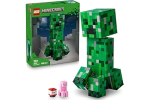 レゴ(LEGO) マインクラフト クリーパー おもちゃ 玩具 誕生日 プレゼント ブロック 男の子 女の子 子供 10歳 11歳 12歳 小学生 マイクラ Minecraft グッズ ゲーム 対戦 ロボット 21276