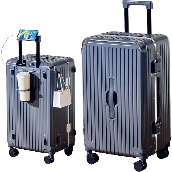 Amazon.co.jp: [GGQAAA] 大容量 荷物 トロリースーツケース 女性 回転