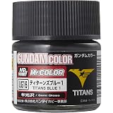 GSIクレオス ガンダムカラー ティターンズブルー1 10ml 模型用塗料 UG16