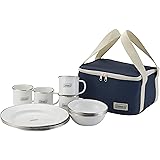 コールマン(Coleman) 食器セット エナメルディッシュウェアセット 4人分 収納ケース付 2000032362