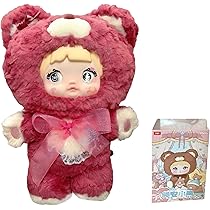 晩安小熊　 Nommi400 おやすみくまちゃん　ピンク Amazon | Hi TOYS Nommi 『おやすみクマちゃん 400％』シリーズ