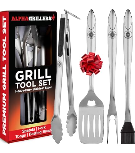 Das Original Poignées Universelles | Elévateur De Grilles De Barbecue En Acier Inoxydable | Amovible - Robuste Pour Toutes Les Grilles De Barbecue (Barres De Gauche à Droite