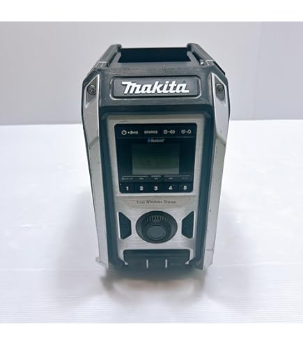 Amazon.co.jp: マキタ(Makita) 充電式ラジオ MR107 バッテリ・充電器