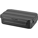【BLKP】 パール金属 弁当箱 一段 日本製 限定 ブラック 電子 レンジ 対応 BLKP 黒 AZ-5045