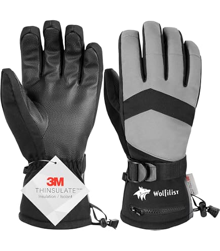 Amazon | [オガサカ] スキーグローブ メンズ GLOVE Z-GR/WHT WH M