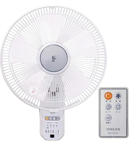 Amazon | TEKNOS 40cm壁掛けフルリモコン扇風機 KI-W488R ホワイト