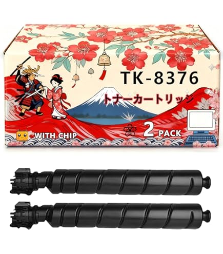 Amazon.co.jp: 京セラ 純正品TK-8376(K/C/M/Y) 4色セット トナー