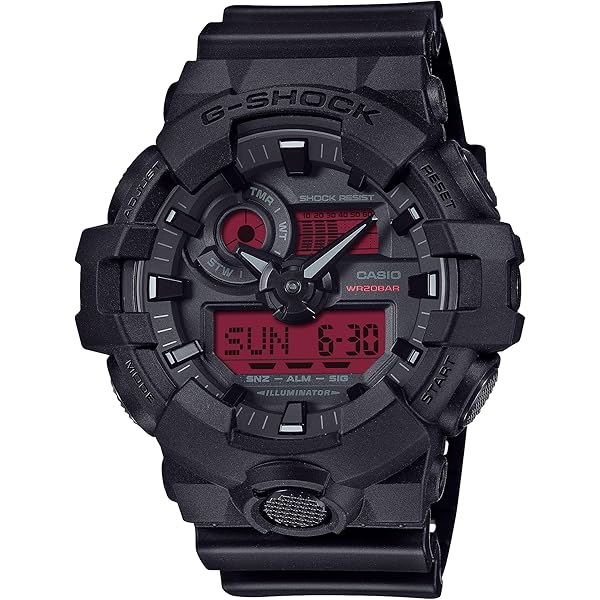 Amazon.co.jp: Casio G-Shock GD400-1CR Classic Digital Black/Red