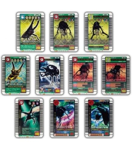 Amazon | 甲虫王者 ムシキング わざカードレイヤーアクリル 8個入りBOX