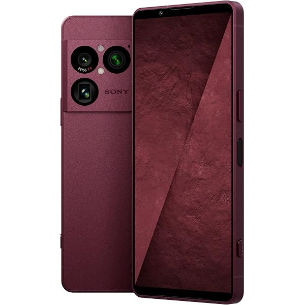 Amazon.co.jp: Sony Xperia 1 VI Scarlet, Storage 12GB/512GB, SIM