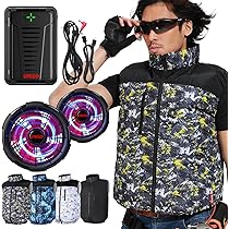 Amazon.co.jp: [DODOLIVE] 2025年新登場 ファン付きベスト 最強空調