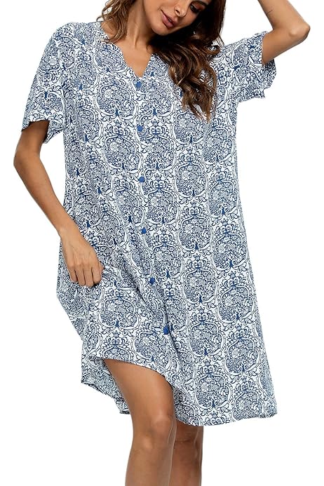 Cotton house duster dress Clearance