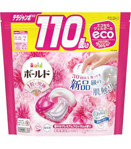 Amazon.co.jp: ボールド ジェルボール 4D 洗濯洗剤 プレミアム