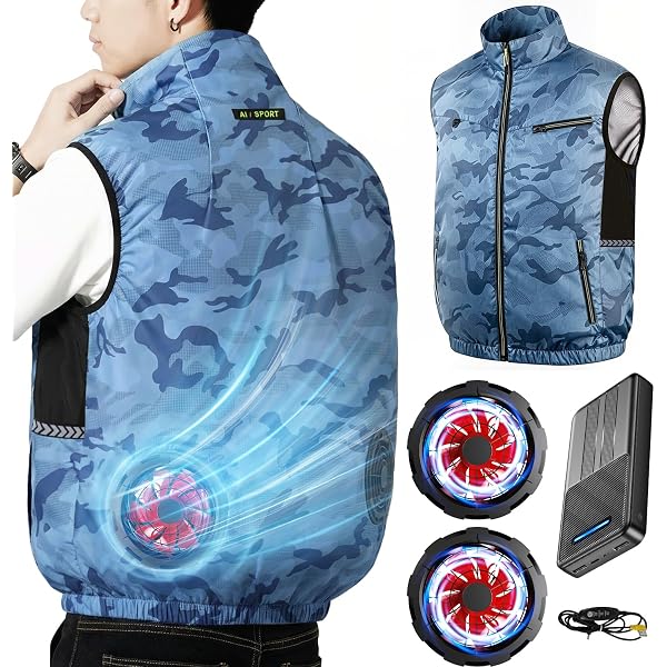 2026究極 空調作業服 ベスト【46000mAh大容量&22V高出力】 Amazon.co