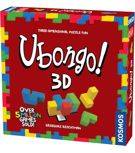 Amazon | ウボンゴ3D Ubongo 3D 日本語訳付き ボードゲーム テーブル