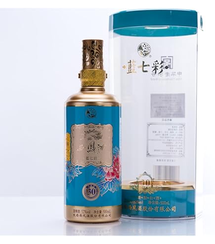 Amazon.co.jp: 中国名酒 陝西 西鳳酒 老緑瓶500ml×6本 アルコール45