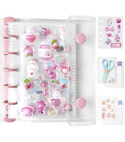 Amazon.co.jp: 花柄 ハローキティ システム手帳 PU ノートメモ帳