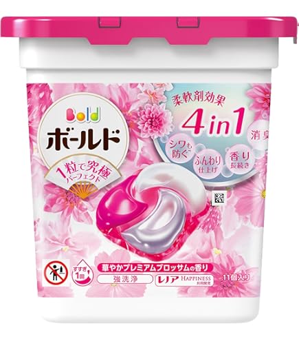 Bold ボールド ジェルボール洗剤 4in1 さくらフローラル 11個
