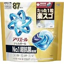 P&G】アリエール ジェルボール 4D プロクリーン つめかえ用 77個入